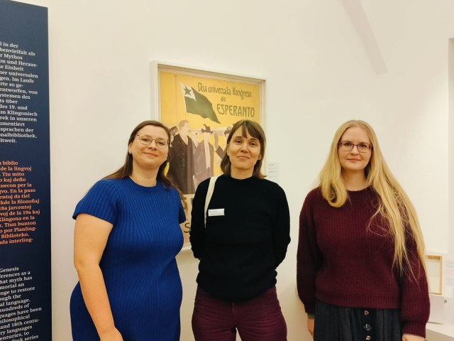 Erasmus+, Österreichische Nationalbibliothek, Esperantomuseum der Österreichischen Nationalbibliothek, Vídeň, leden 2026
